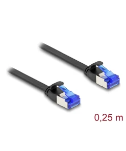 כבל רשת שטוח מסוכך RJ45 Cat.6A U/FTP ז/ז DELOCK | 80172