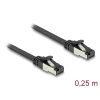 כבל רשת שטוח מסוכך RJ45 Cat.8.1 U/FTP 40Gbps ז/ז DELOCK | 80177