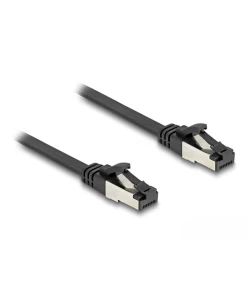 כבל רשת שטוח מסוכך RJ45 Cat.8.1 U/FTP 40Gbps ז/ז DELOCK | 80177