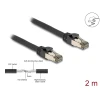 כבל רשת תעשייתי גמיש RJ45 Cat.6A U/FTP Ultra Flexible עם ציפוי מתכת פנימי ז/ז DELOCK | 80241