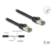 כבל רשת תעשייתי גמיש RJ45 Cat.6A U/FTP Ultra Flexible עם ציפוי מתכת פנימי ז/ז DELOCK | 80242