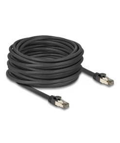 כבל רשת תעשייתי גמיש RJ45 Cat.6A U/FTP Ultra Flexible עם ציפוי מתכת פנימי ז/ז DELOCK | 80243