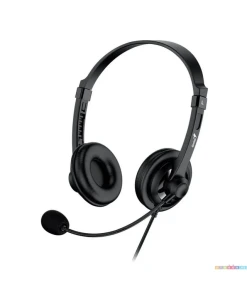 אוזניות למשרד כולל מיקרופון מובנה וביטול רעשים Genius | 31710021402 | HS-230U | USB