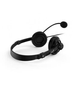 אוזניות למשרד כולל מיקרופון מובנה וביטול רעשים Genius | 31710021402 | HS-230U | USB