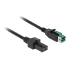 כבל USB עבור מדפסות קופה ומסופים תקע PoweredUSB 12V לתקע 2x4 פין ז/ז DELOCK | 85483