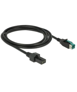 כבל USB עבור מדפסות קופה ומסופים תקע PoweredUSB 12V לתקע 2x4 פין ז/ז DELOCK | 85483