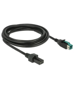 כבל USB עבור מדפסות קופה ומסופים תקע PoweredUSB 12V לתקע 2x4 פין ז/ז DELOCK | 85484