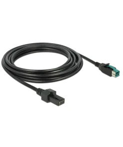 כבל USB עבור מדפסות קופה ומסופים תקע PoweredUSB 12V לתקע 2x4 פין ז/ז DELOCK | 85485
