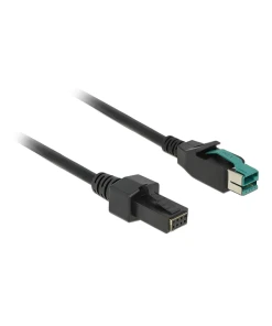 כבל USB עבור מדפסות קופה ומסופים תקע PoweredUSB 12V לתקע 2x4 פין ז/ז DELOCK | 85485