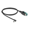 כבל USB עבור מדפסות קופה ומסופים תקע PoweredUSB 12V לתקע DC 5.5x2.1 בזווית 90° ז/ז DELOCK | 80013