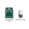 כבל USB עבור מדפסות קופה ומסופים תקע PoweredUSB 12V לתקע DC 5.5x2.5 ז/ז DELOCK | 80497