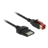 כבל USB עבור מדפסות קופה ומסופים תקע PoweredUSB 24V לתקע 8 פין ז/נ DELOCK | 85478