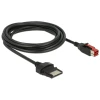כבל USB עבור מדפסות קופה ומסופים תקע PoweredUSB 24V לתקע 8 פין ז/נ DELOCK | 85479