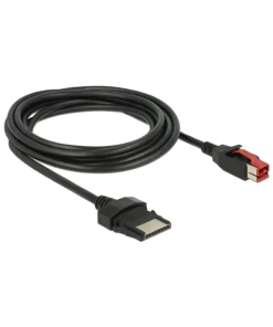 כבל USB עבור מדפסות קופה ומסופים תקע PoweredUSB 24V לתקע 8 פין ז/נ DELOCK | 85479