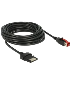 כבל USB עבור מדפסות קופה ומסופים תקע PoweredUSB 24V לתקע 8 פין ז/נ DELOCK | 85481
