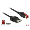 כבל USB עבור מדפסות קופה ומסופים תקע PoweredUSB 24V לתקע 8 פין ז/נ DELOCK | 85481