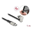 כבל גיימינג USB-C 2.0 בזווית 180° תומך PD 60 W ז/ז DELOCK | 88159