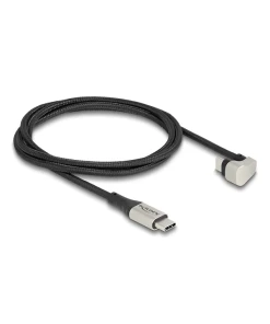 כבל גיימינג USB-C 2.0 בזווית 180° תומך PD 60 W ז/ז DELOCK | 88159