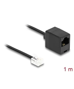 כבל טלפון חכם תקע RJ11 לשקע RJ45 ז/נ DELOCK | 88092