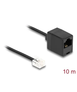 כבל טלפון חכם תקע RJ11 לשקע RJ45 ז/נ DELOCK | 88096