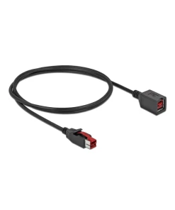 כבל מאריך PoweredUSB 24V עבור מדפסות קופה ומסופים ז/נ DELOCK | 85985