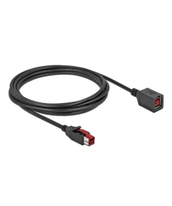 כבל מאריך PoweredUSB 24V עבור מדפסות קופה ומסופים ז/נ DELOCK | 85987