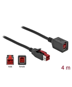 כבל מאריך PoweredUSB 24V עבור מדפסות קופה ומסופים ז/נ DELOCK | 85988