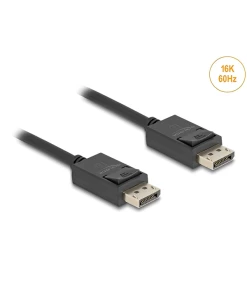 כבל קואקסיאלי DisplayPort 16K 80Gbps תומך 60 הרץ ז/ז DELOCK | 80491