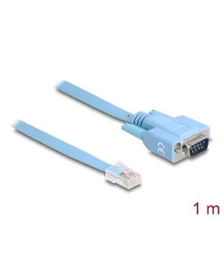 כבל קונסול לסיסקו DB9 זכר לתקע RJ45 RS-232 ז/ז DELOCK | 63353