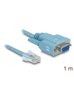 כבל קונסול לסיסקו DB9 נקבה לתקע RJ45 RS-232 ז/ז DELOCK | 63341