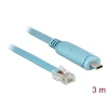 כבל קונסול לסיסקו אפור USB-C זכר לתקע RJ45 RS-232 צ'יפ FTDI ז/ז DELOCK | 63914