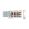 כבל קונסול לסיסקו אפור USB-C זכר לתקע RJ45 RS-232 צ'יפ FTDI ז/ז DELOCK | 89893