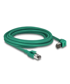 כבל רשת RJ45 Cat.6 PROFINET צד אחד בזווית 90° למעלה ז/ז DELOCK | 80124