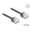 כבל רשת לא מסוכך RJ45 Cat.6 UTP Ultra Slim עם תקעים קצרים ז/ז DELOCK | 80370