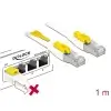 כבל רשת מאובטח RJ45 Cat.6A ז/ז DELOCK | 85331