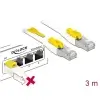 כבל רשת מאובטח RJ45 Cat.6A ז/ז DELOCK | 85333
