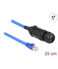 כבל רשת מאריך מסוכך Cat.6 אטום נגד מים IP68 ז/נ DELOCK | 66808