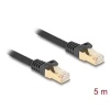 כבל רשת מסוכך RJ45 Cat.6A S/FTP עם ציפוי בד להגנה ז/ז DELOCK | 80320