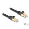 כבל רשת מסוכך RJ45 Cat.6A S/FTP עם ציפוי בד להגנה ז/ז DELOCK | 80322