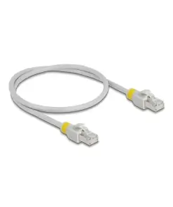 כבל רשת מסוכך RJ45 Cat.6A עם קליפסים צבעוניים ז/ז DELOCK | 80117