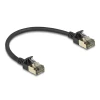 כבל רשת מסוכך RJ45 Cat.8.1 F/FTP 40Gbps Slim Pro ז/ז DELOCK | 80340