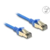 כבל רשת מסוכך RJ45 Cat.8.1 F/FTP 40Gbps Slim צבע כחול ז/ז DELOCK | 80331