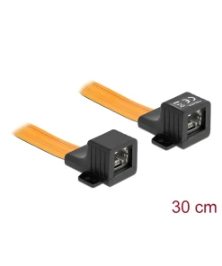 כבל רשת שטוח RJ45 FPC למעבר בחלון סגור נ/נ DELOCK | 87031