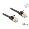 כבל רשת שטוח מסוכך RJ45 Cat.7 U/FTP עם התפס נעילה חזק ז/ז DELOCK | 80343