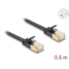 כבל רשת שטוח מסוכך RJ45 Cat.7 U/FTP עם התפס נעילה חזק ז/ז DELOCK | 80344