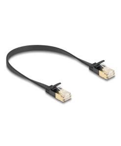כבל רשת שטוח מסוכך RJ45 Cat.7 U/FTP עם התפס נעילה חזק ז/ז DELOCK | 80344