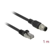 כבל רשת תעשייתי M12 Cat.5e SFTP תקע 8pin A-coded לתקע RJ45 ז/ז DELOCK | 84922