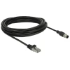 כבל רשת תעשייתי M12 Cat.5e SFTP תקע 8pin A-coded לתקע RJ45 ז/ז DELOCK | 84925