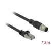 כבל רשת תעשייתי M12 Cat.5e SFTP תקע 8pin A-coded לתקע RJ45 ז/ז DELOCK | 84926