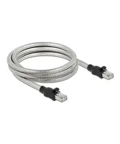 כבל רשת תעשייתי RJ45 Cat.6A UFTP מצופה מתכת זז DELOCK 80111
